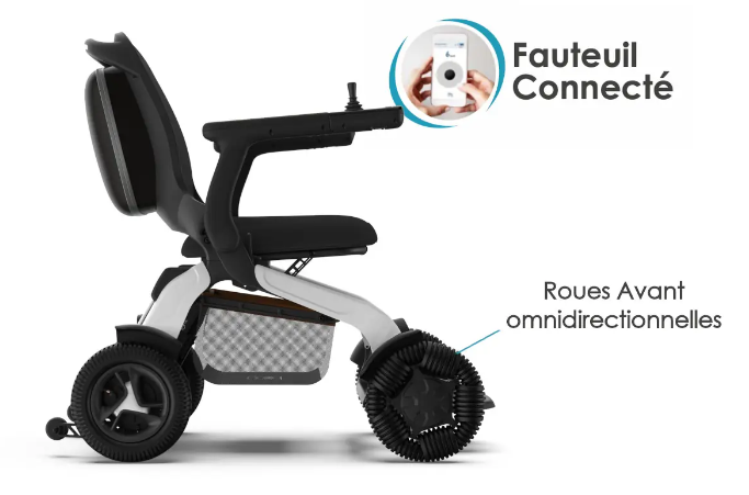 Le fauteuil roulant électrique BR8L